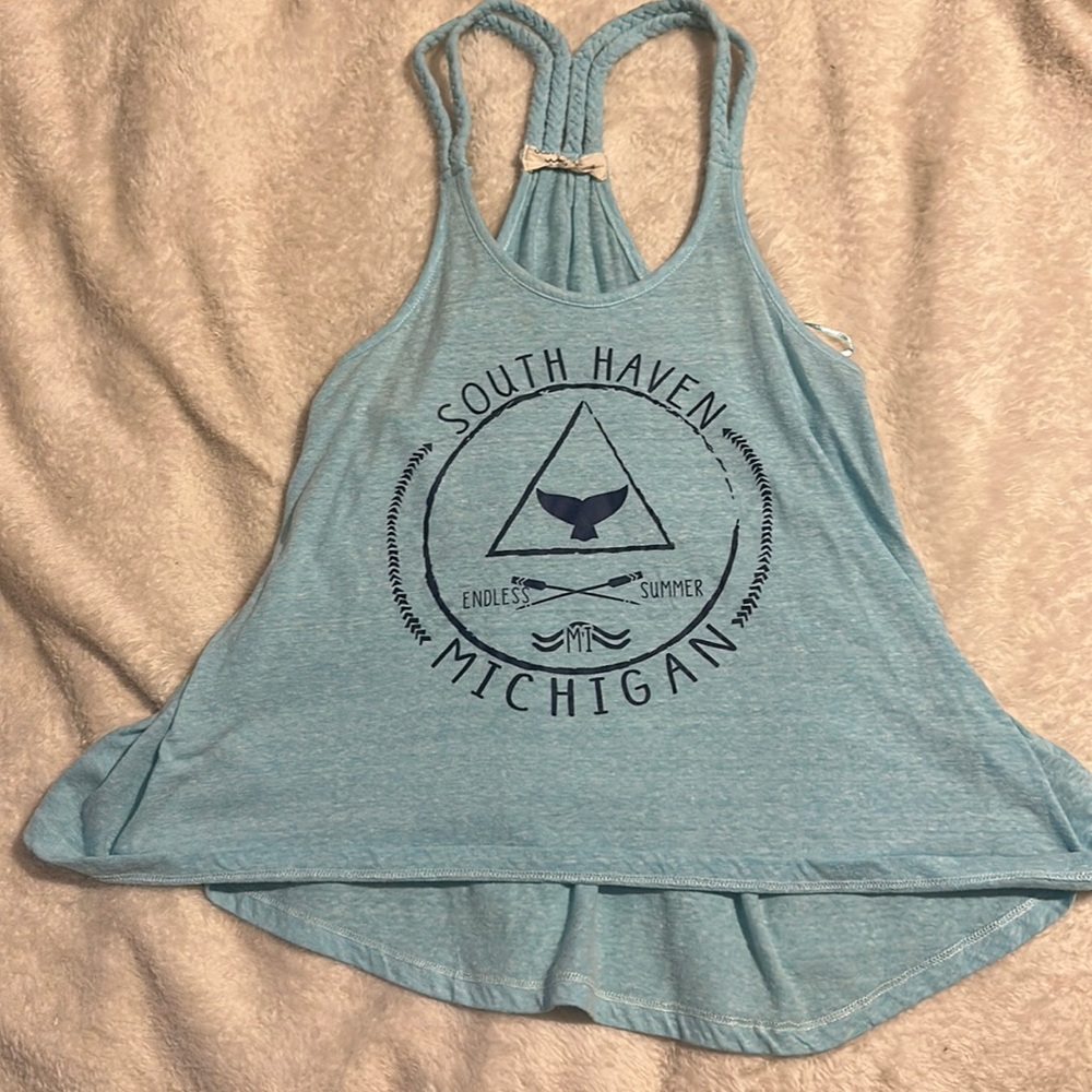 Blue Tank Top